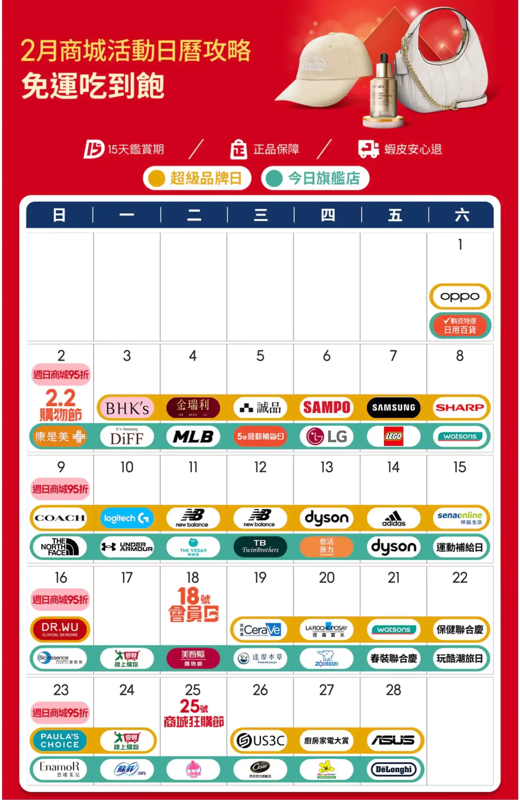 蝦皮優惠券代碼&免運折價券2025》2月全站商城折價券信用卡優惠 (1)