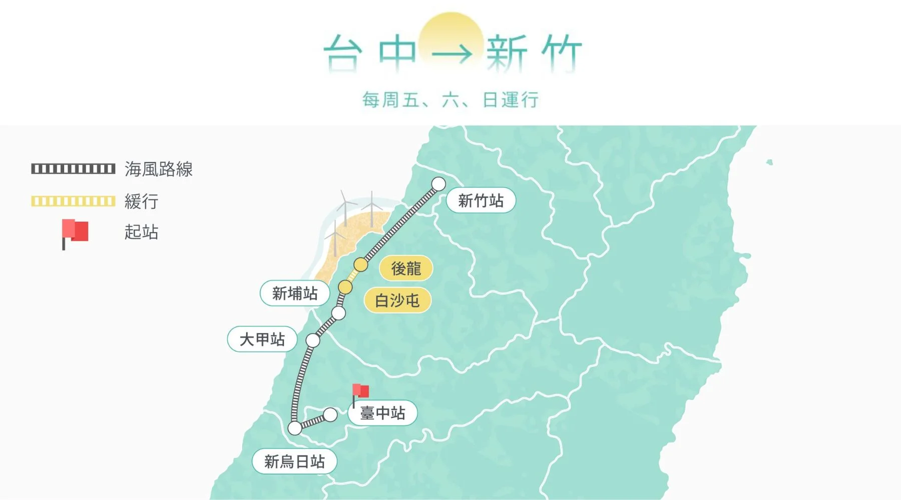 海風號甜點觀光列車2025》訂票資訊時刻表路線特色，新竹–台中開賣行駛到31！ (1)