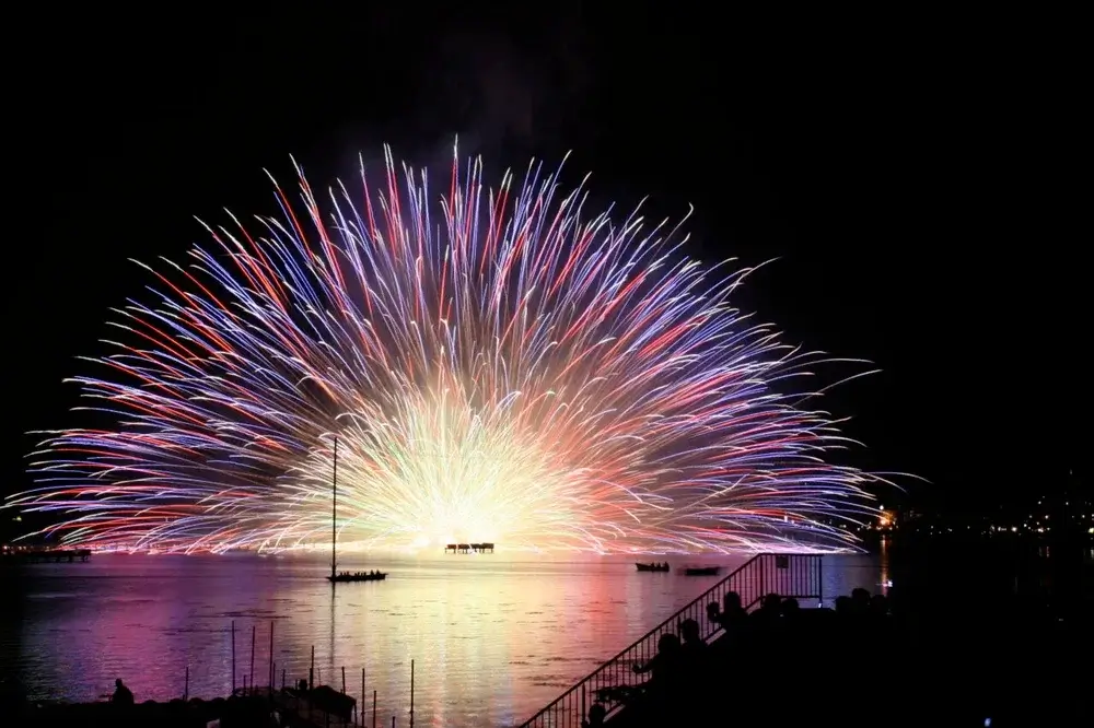 諏訪湖祭湖上花火大會