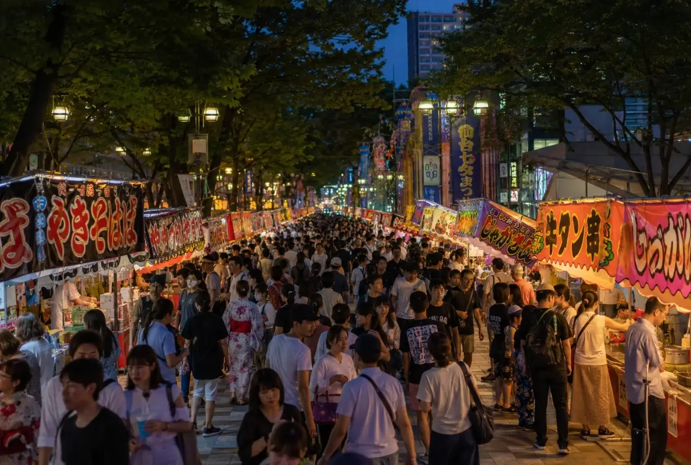 仙台七夕祭2026》日期、煙火時間、交通與觀賞攻略一次看! - 第4張圖 sendai-tanabata-matsuri-仙台七夕祭日期、煙火時間、交通與觀賞攻略 (2)